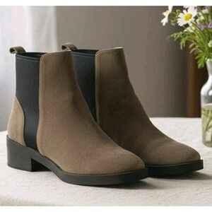 Steve Madden Chelsea Boot Womens 11M Tan Street Savy Ankle Bootie Grroupie